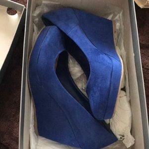 Blue wedges